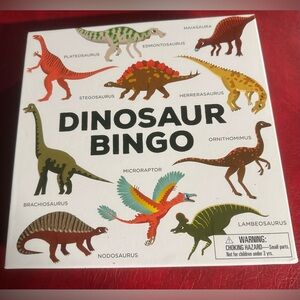 Dinosaur Bingo Game for Kids